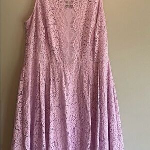 Lavender Lace Dress